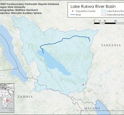 map of Rukwa River Basin