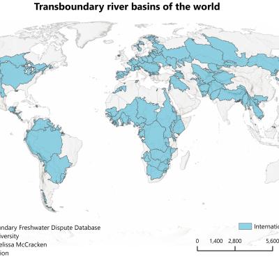 Transboundary River Basins of the World - 2017