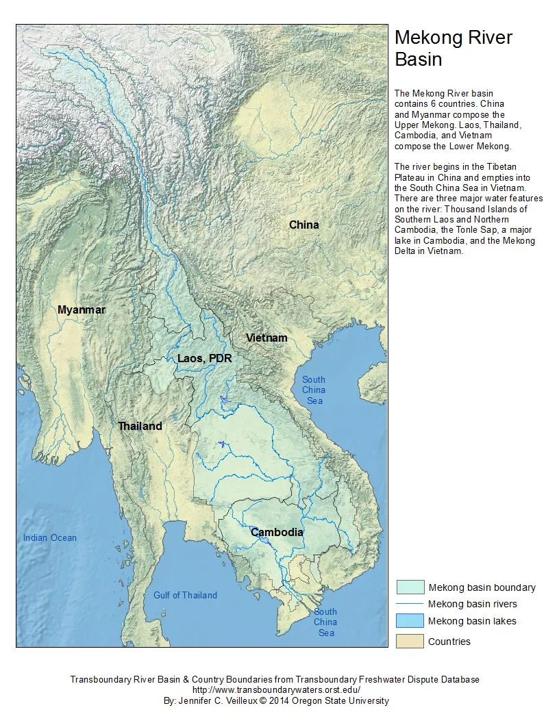 Mekong river basin